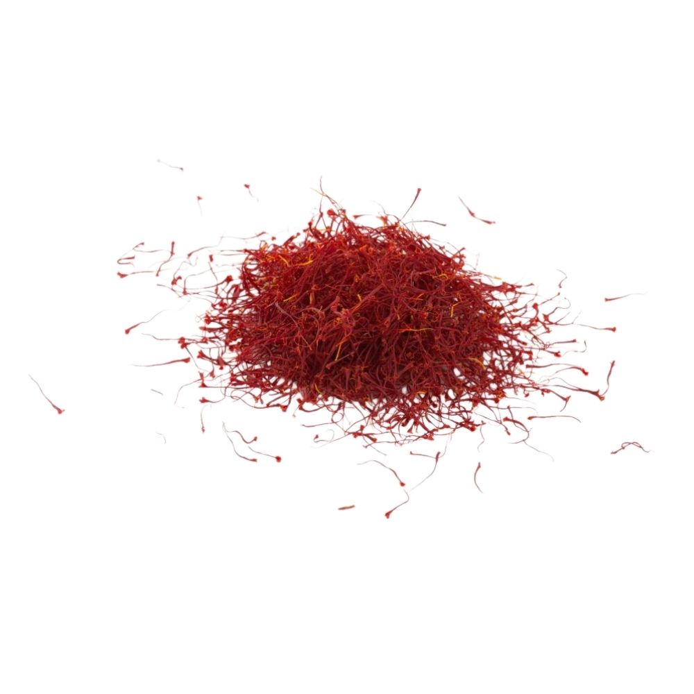 Estigmas de azafrán puro de alta calidad