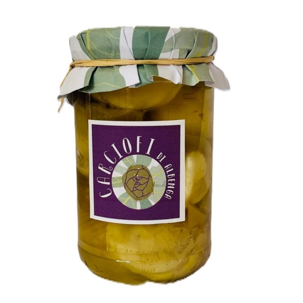 Alcachofas enteras en aceite