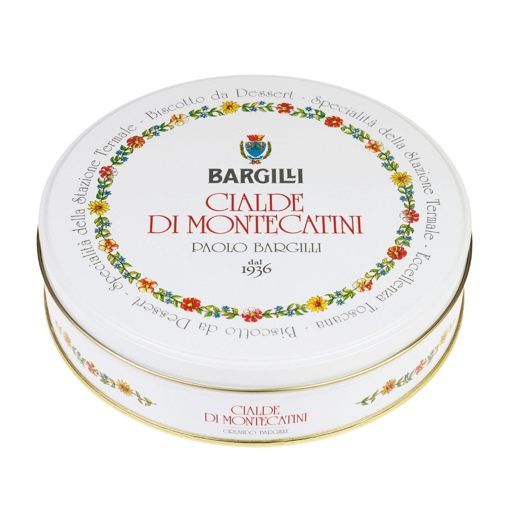 Cialde di Montecatini. Confezione in metallo da 5 Cialde