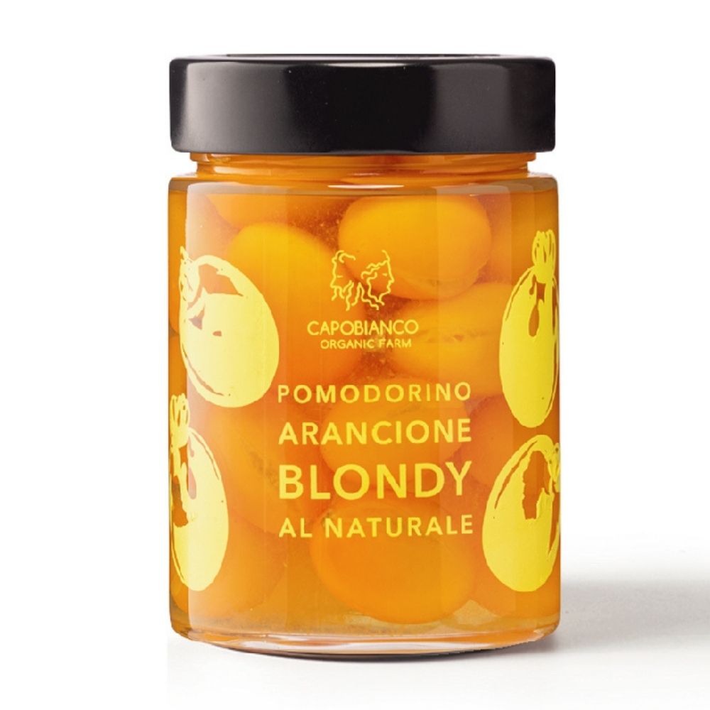 Pomodorino Arancione Bio in acqua e sale