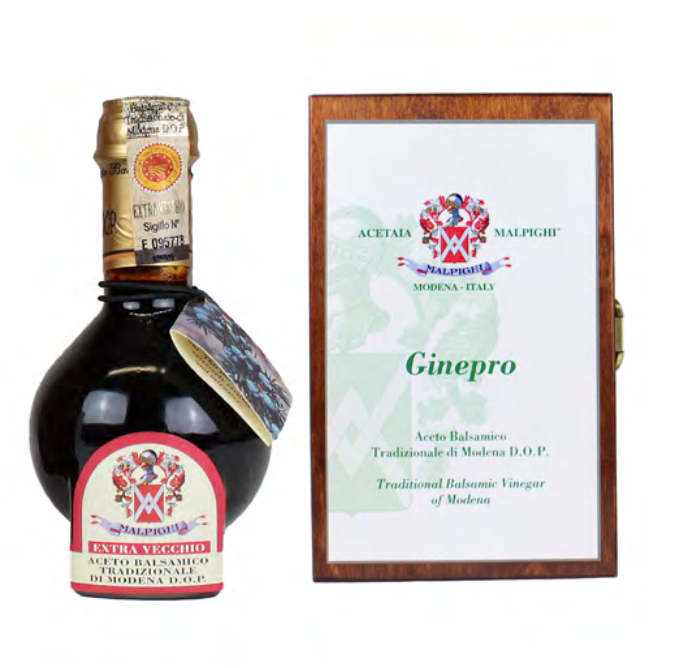 Vinagre Balsámico Tradicional de Módena DOP Extra Vecchio "Ginepro"